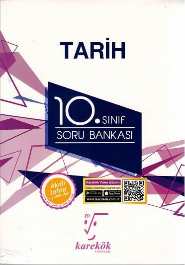 10. Sınıf Tarih Soru Bankası Karekök Yayınları