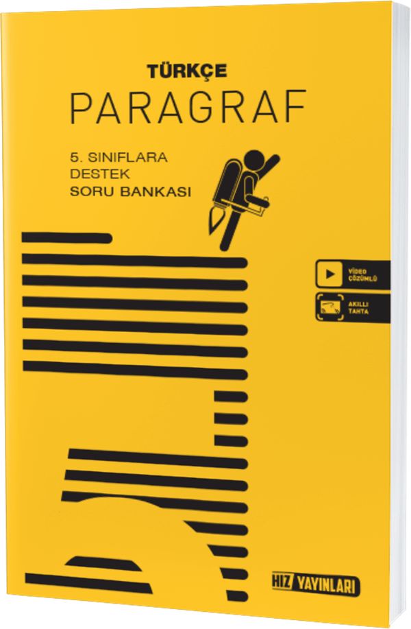 5. Sınıf Türkçe Paragraf Soru Bankası Hız Yayınları