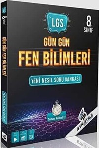  8. Sınıf Gün Gün Fen Bilimleri Soru Bankası Strateji Yayınları