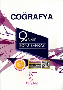 9. Sınıf Coğrafya Soru Bankası Karekök Yayınları