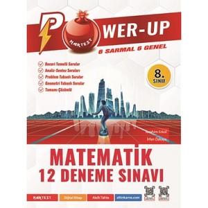 8. Sınıf Matematik Power-up Deneme Nartest Yayınları