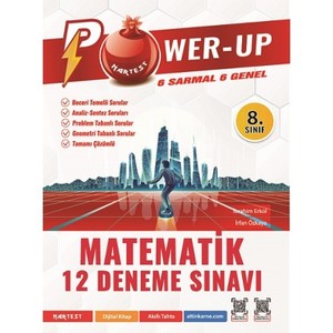  8. Sınıf Matematik Power-up Deneme Nartest Yayınları