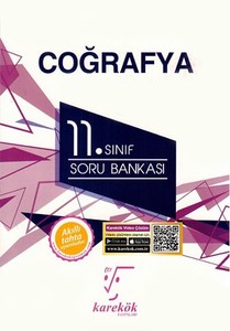  11. Sınıf Coğrafya Soru Bankası Karekök Yayınları