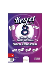 8. Sınıf Görsel Ve Sözel Yetenek Keşfet Serisi Soru Bankası