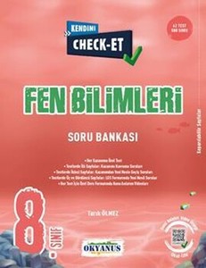  8. Sınıf Kendini Check - Et Fen Bilimleri Soru Bankası Okyanus Yayıncılık