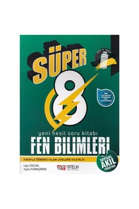 8. Sınıf Yeni Nesil Süper 8 Fen Bilimleri Soru Kitabı Nitelik Yayınları