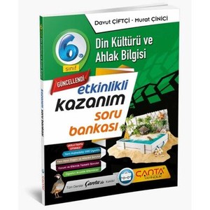 6. Sınıf Din Kültürü ve Ahlak Bilgisi Kazanım Soru Bankası Çanta Yayınları