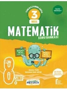 8. Sınıf 3 Nesil Matematik Soru Bankası Okyanus Yayınları
