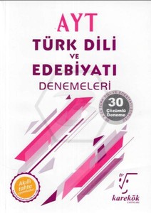 AYT Edebiyat Denemeleri Kitabı Karekök Yayınları