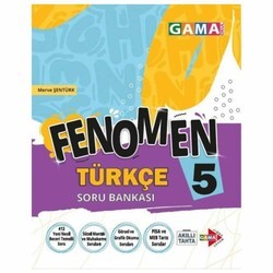  Fenomen 5.Sınıf Türkçe Soru Bankası Gama Yayınları