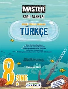 8. Sınıf LGS Master Türkçe Soru Bankası Okyanus Yayınları