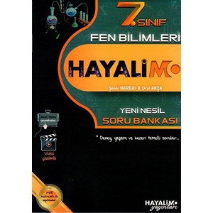 7. Sınıf Fen Bilimleri Soru Bankası Hayalimo Yayınları