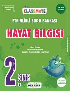  2. Sınıf Classmate Hayat Bilgisi Etkinlikli Soru Bankası  Okyanus Yayınları