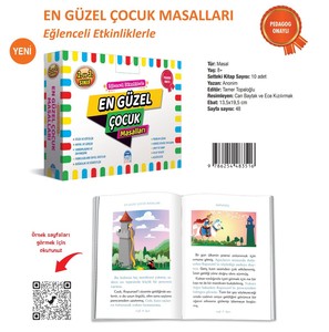  2.ve 3.Sınıf En Güzel Çocuk Masalları Martı Çocuk Yayınları