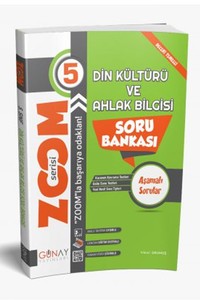 5.Sınıf Zoom Serisi Din Kültürü Soru Bankası Günay Yayınları