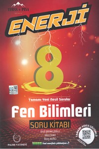 8. Sınıf Enerji Fen Bilimleri Soru Kitabı Palme Yayınevi