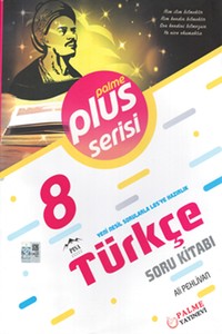 8. Sınıf Plus Türkçe Soru Kitabı Palme Yayınevi