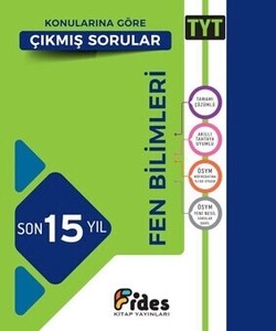 Fides Yayınları Tyt Fen Bilimleri Son 15 Yıl Konularına Göre Çıkmış Sorular