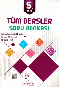 5. Sınıf Tüm Dersler Soru Bankası Karekök Yayınları