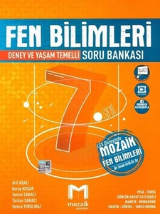  7. Sınıf Fen Bilimleri Soru Bankası Mozaik Yayınları