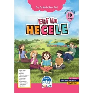 Elif ile Hecele Okuma Seti (10 Kitap Takım) Martı Çocuk Yayınları