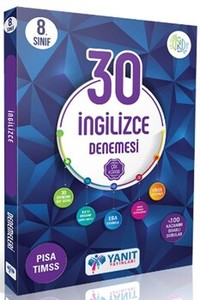 8. Sınıf 30 İngilizce Denemesi Video Çözümlü Yanıt Yayınları