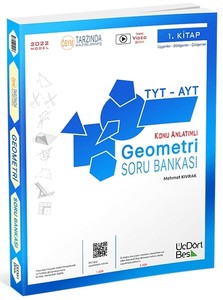 Tyt-Ayt Geometri Soru Bankası (1. Kitap) Üç Dört Beş Yayınları