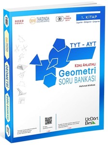  Tyt-Ayt Geometri Soru Bankası (1. Kitap) Üç Dört Beş Yayınları