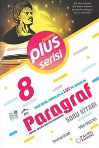 8. Sınıf Plus Paragraf Soru Kitabı Palme Yayınevi