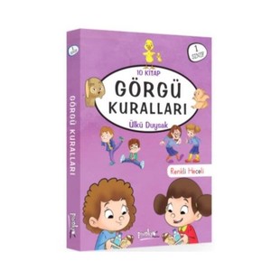 1. Sınıf Görgü Kuralları Serisi 10 Kitap Takım Ülkü Duysak Pinokyo Yayınları