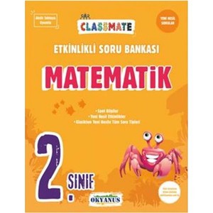 2. Sınıf Classmate Matematik Etkinlikli Soru Bankası Okyanus Yayıncılık