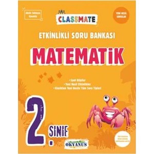 2. Sınıf Classmate Matematik Etkinlikli Soru Bankası Okyanus Yayıncılık