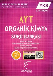 AYT Organik Kimya Soru Bankası Karekök Yayınları