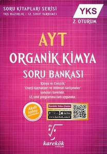  AYT Organik Kimya Soru Bankası Karekök Yayınları