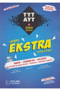 Tyt Ayt Tarih Coğrafya Felsefe Evde Ekstra Soru Kitabı