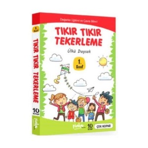 1. Sınıf Tıkır Tıkır Tekerleme 10 Kitap Takım Ülkü Duysak Pinokyo Yayınları