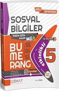  5.Sınıf Bumerang Etkinlikli Sosyal Bilgiler Günay Yayınları