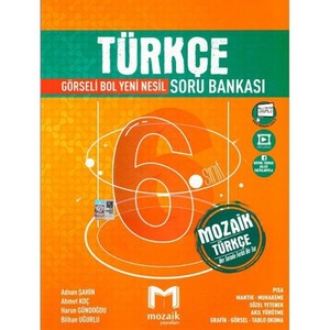 6. Sınıf Türkçe Soru Bankası Mozaik Yayınları