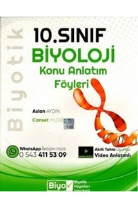  10.Sınıf Biyoloji Konu Anlatım Biyotik Yayınları