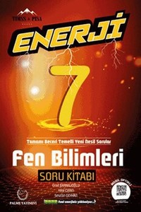 7. Sınıf Enerji Fen Bilimleri Soru Kitabı Palme Yayınevi