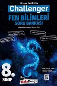  8.Sınıf Challenger Fen Bilimleri Soru Bankası  Kafa Dengi Yayınları