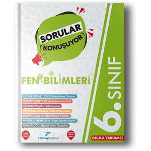 6. Sınıf Fen Bilimleri Soru Bankası Pruva Akademi