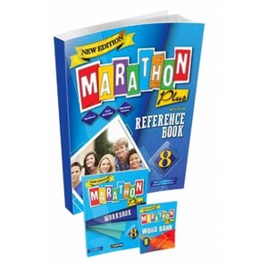  8. Sınıf Marathon Plus 8 Reference Book Work book Word Book Set Yds Publishing