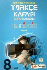  8.Sınıf Türkçe Kafası Soru Bankası  Kafa Dengi Yayınları