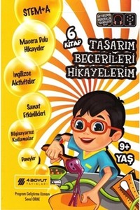  Tasarı Becerileri Hikayelerim Seti 6 Kitap Boyut Yayınları