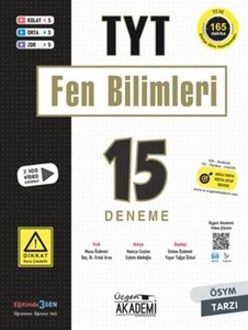  Tyt - Fen Bilimleri - 15 Li Deneme Sınavı