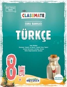 8. Sınıf Classmate Türkçe Soru Bankası Okyanus Yayınları
