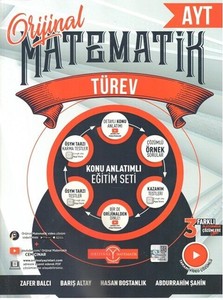  Ayt Matematik Türev Konu Anlatımlı Orijinal Yayınları