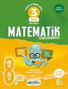 8.Sınıf Lgs 3 Nesil Bir Arada Matematik Soru Bankası Okyanus Yayınları