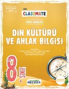 8. Sınıf Classmate Din Kültürü Ve Ahlak Bilgisi Soru Bankası Okyanus Yayınları